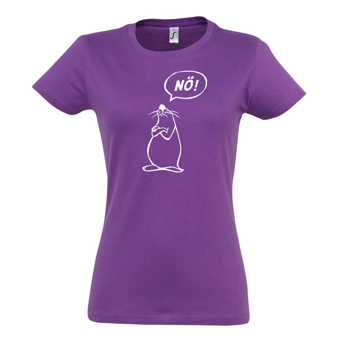 FairWear women's t-shirt 'Nö - comic figure' cotton