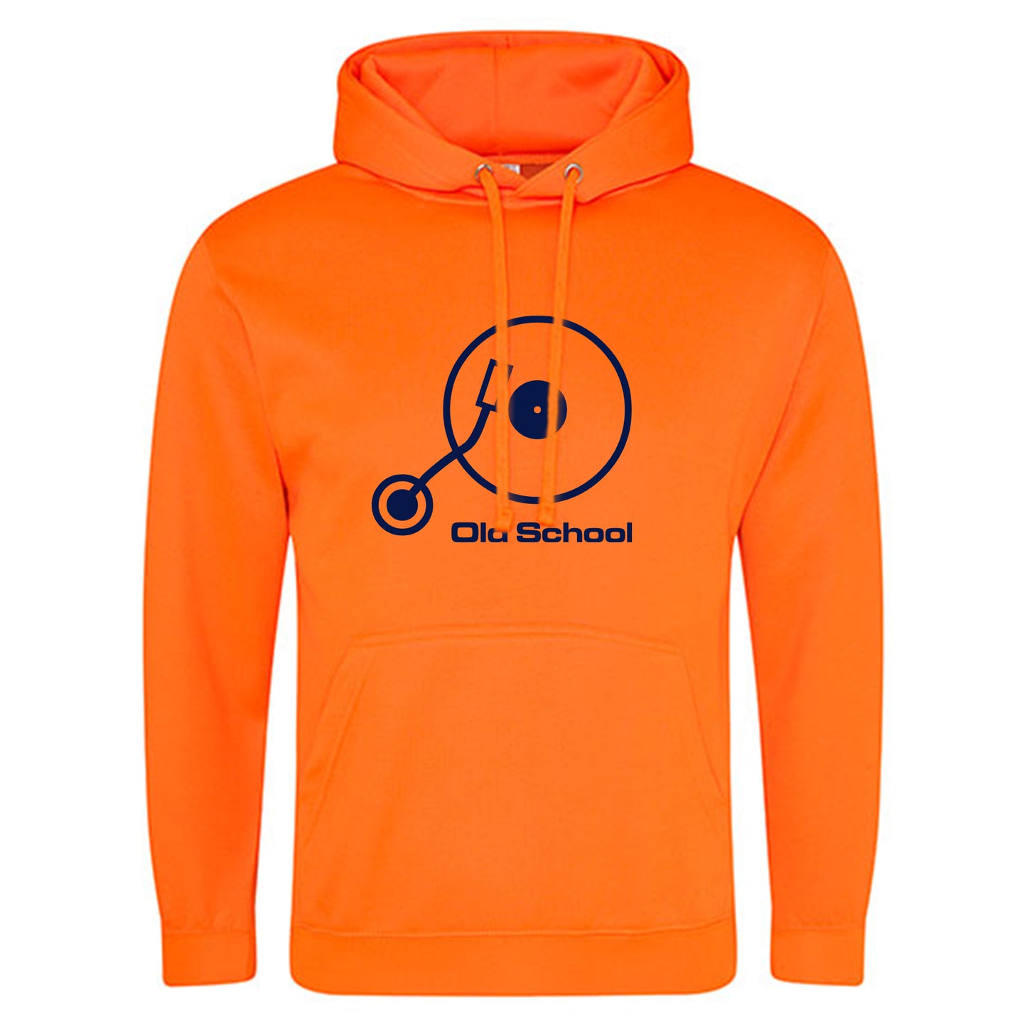 Electric Hoodie / Neon Kapuzenpulli / Motiv: Old School