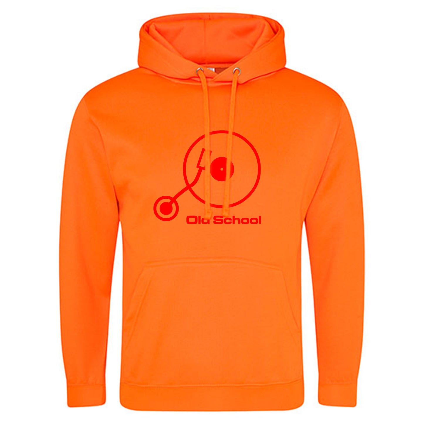 Electric Hoodie / Neon Kapuzenpulli / Motiv: Old School