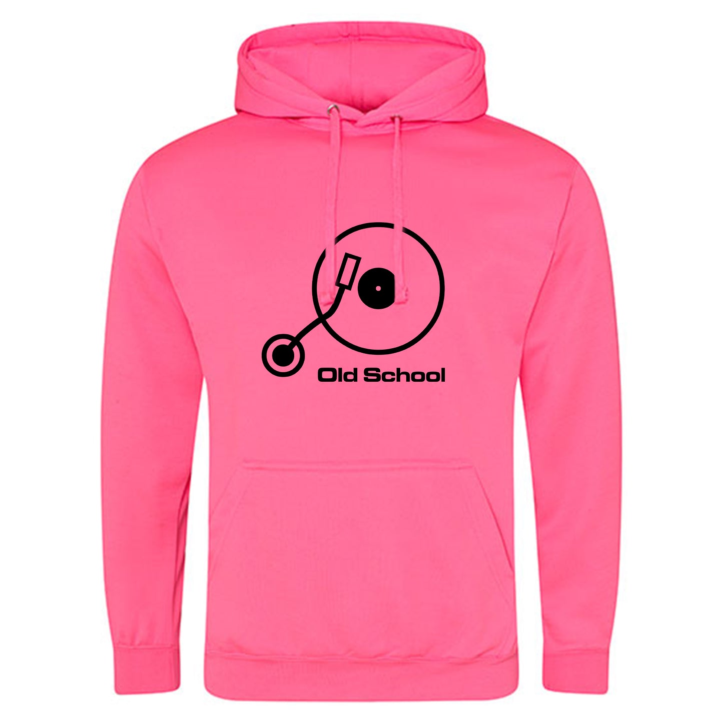 Electric Hoodie / Neon Kapuzenpulli / Motiv: Old School