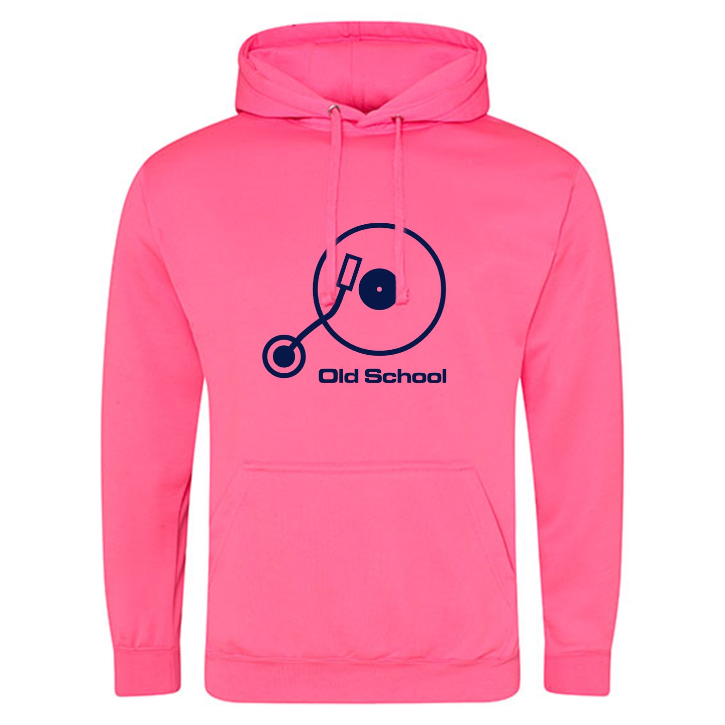 Electric Hoodie / Neon Kapuzenpulli / Motiv: Old School