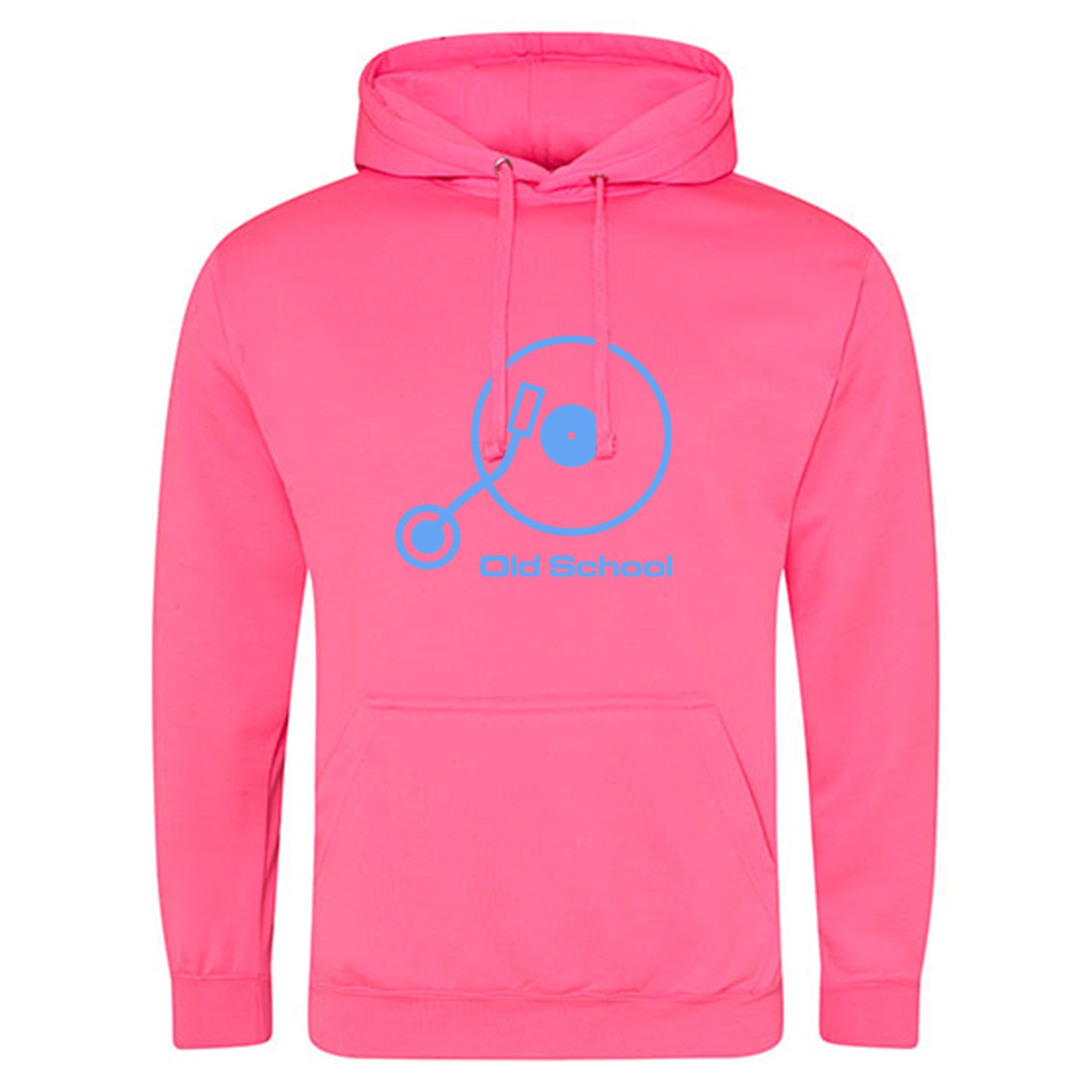 Electric Hoodie / Neon Kapuzenpulli / Motiv: Old School