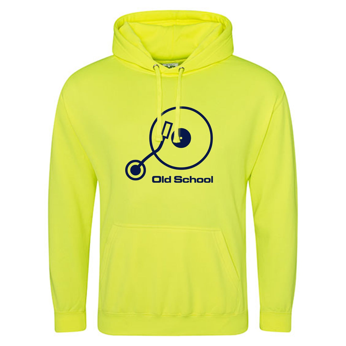Electric Hoodie / Neon Kapuzenpulli / Motiv: Old School