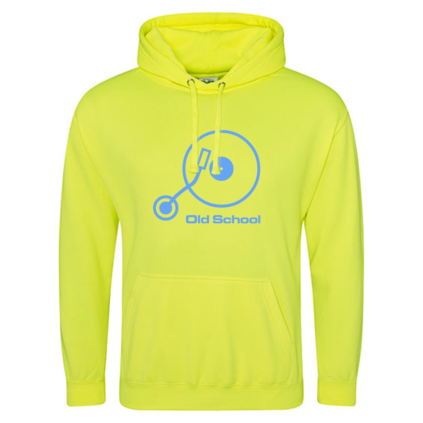 Electric Hoodie / Neon Kapuzenpulli / Motiv: Old School