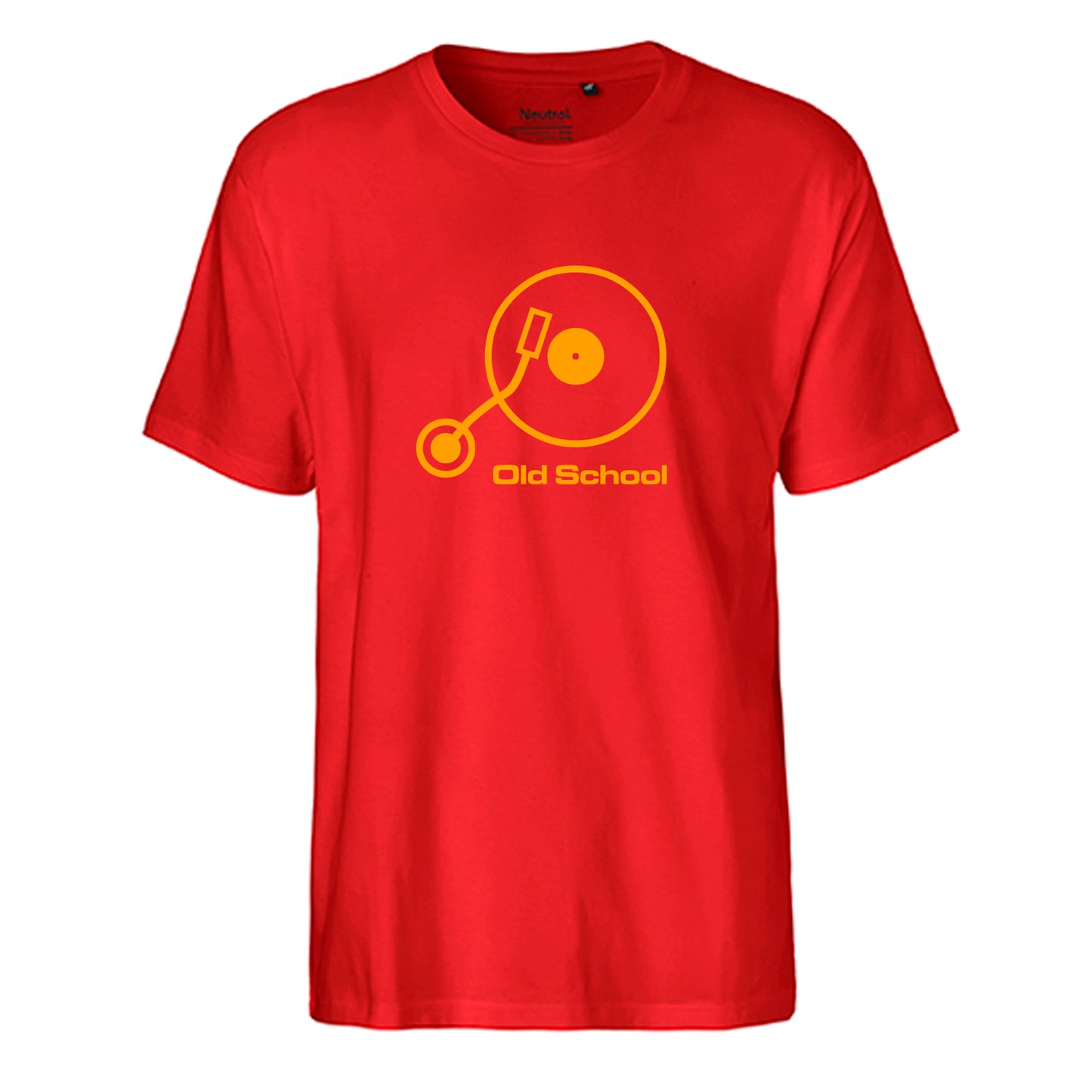 FairTrade men's t-shirt 'Brain On/Off' organic cotton