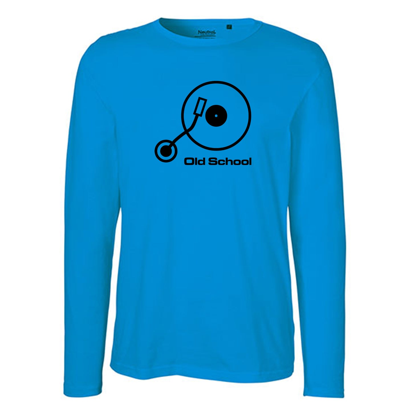 Kopie von Herren FairTrade Longsleeve Shirt | Motiv "Old School" | 100% Bio-Baumwolle und aus nachhaltiger Produktion | Größen S-3XL