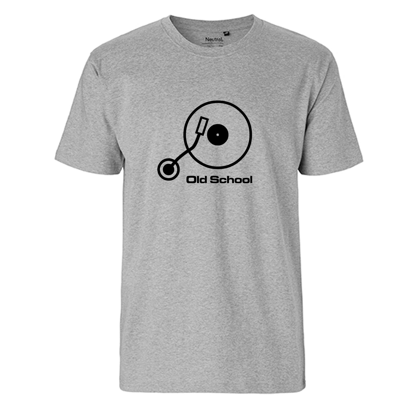 FairTrade men's t-shirt 'Brain On/Off' organic cotton