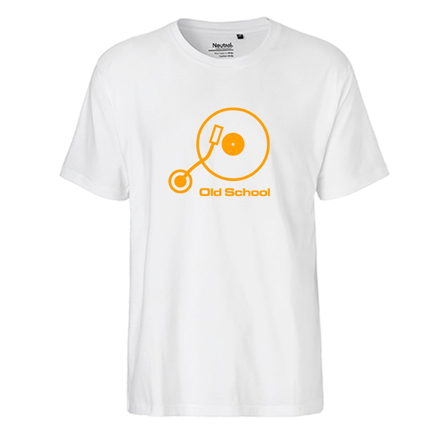 FairTrade men's t-shirt 'Brain On/Off' organic cotton