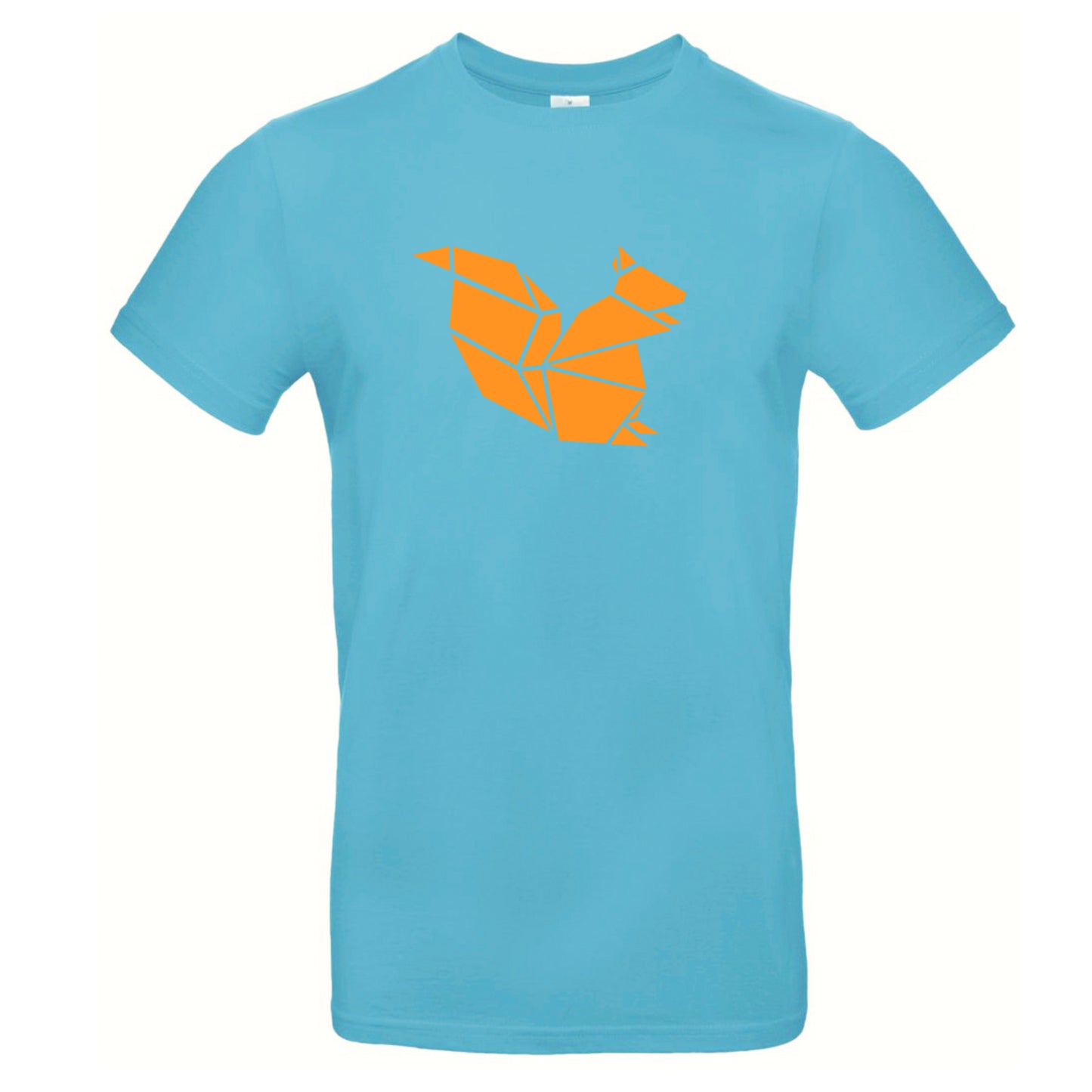 FairWear men's t-shirt 'squirrel origami' cotton