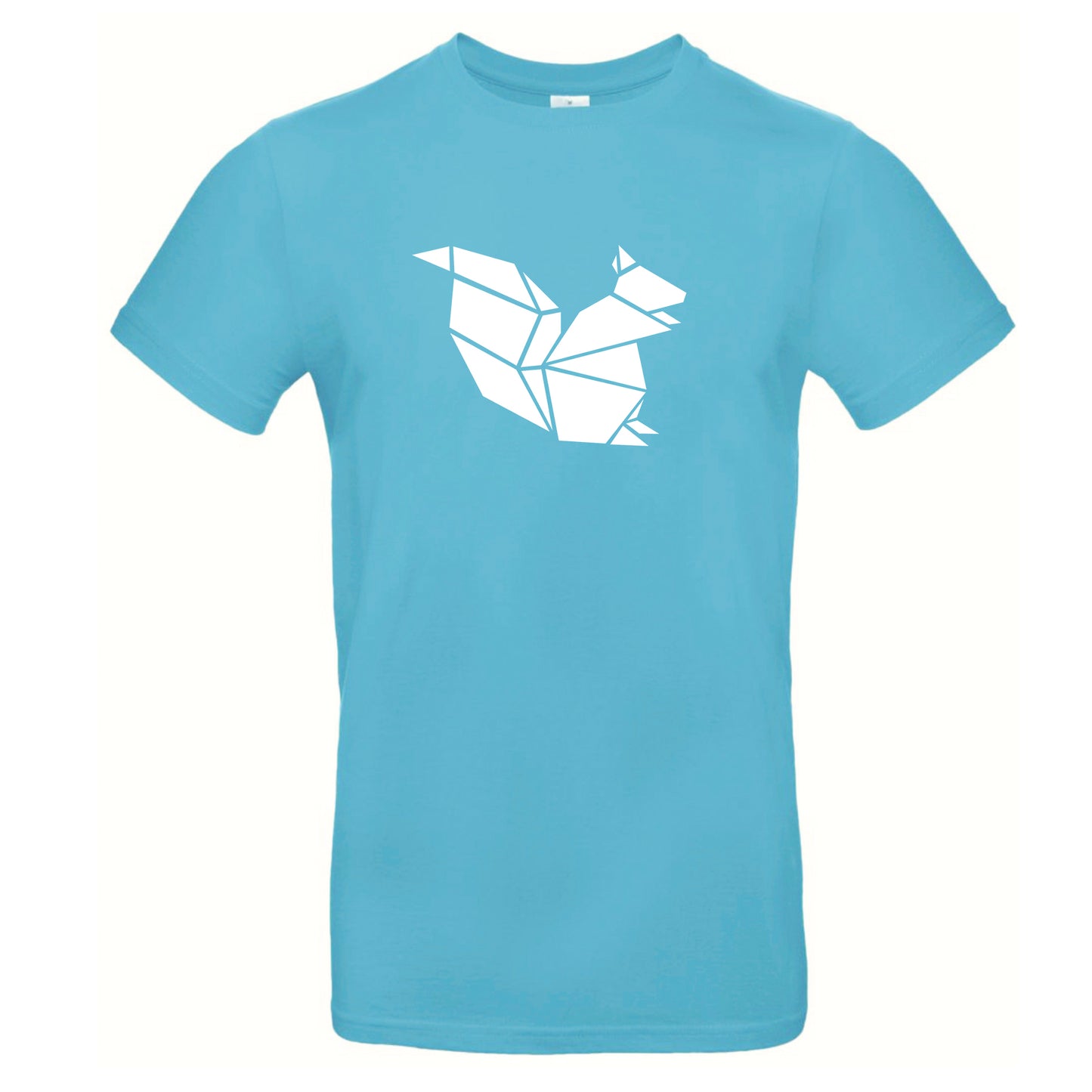 FairWear men's t-shirt 'squirrel origami' cotton