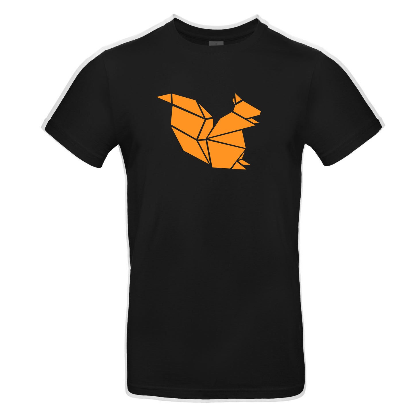 FairWear men's t-shirt 'squirrel origami' cotton