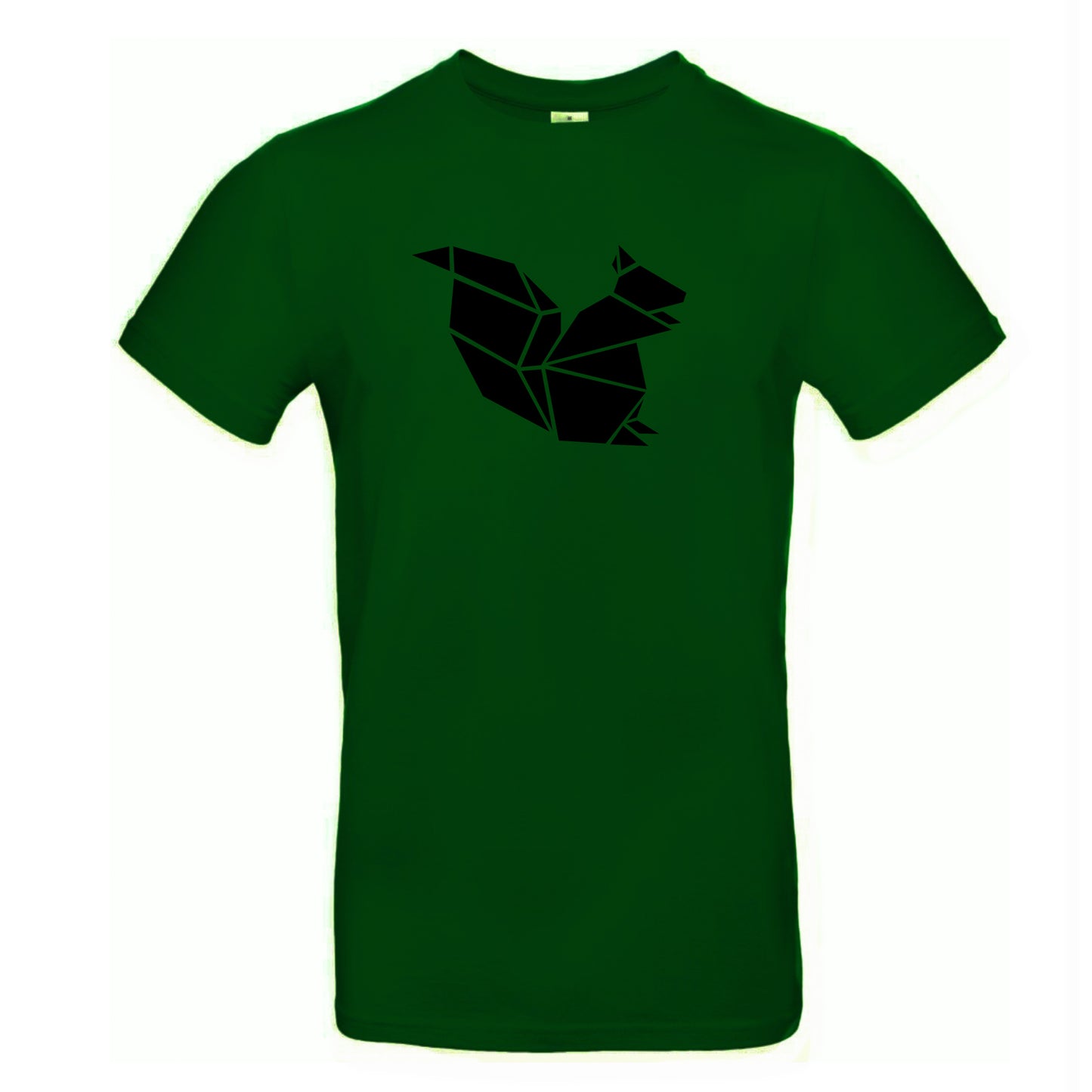 FairWear men's t-shirt 'squirrel origami' cotton