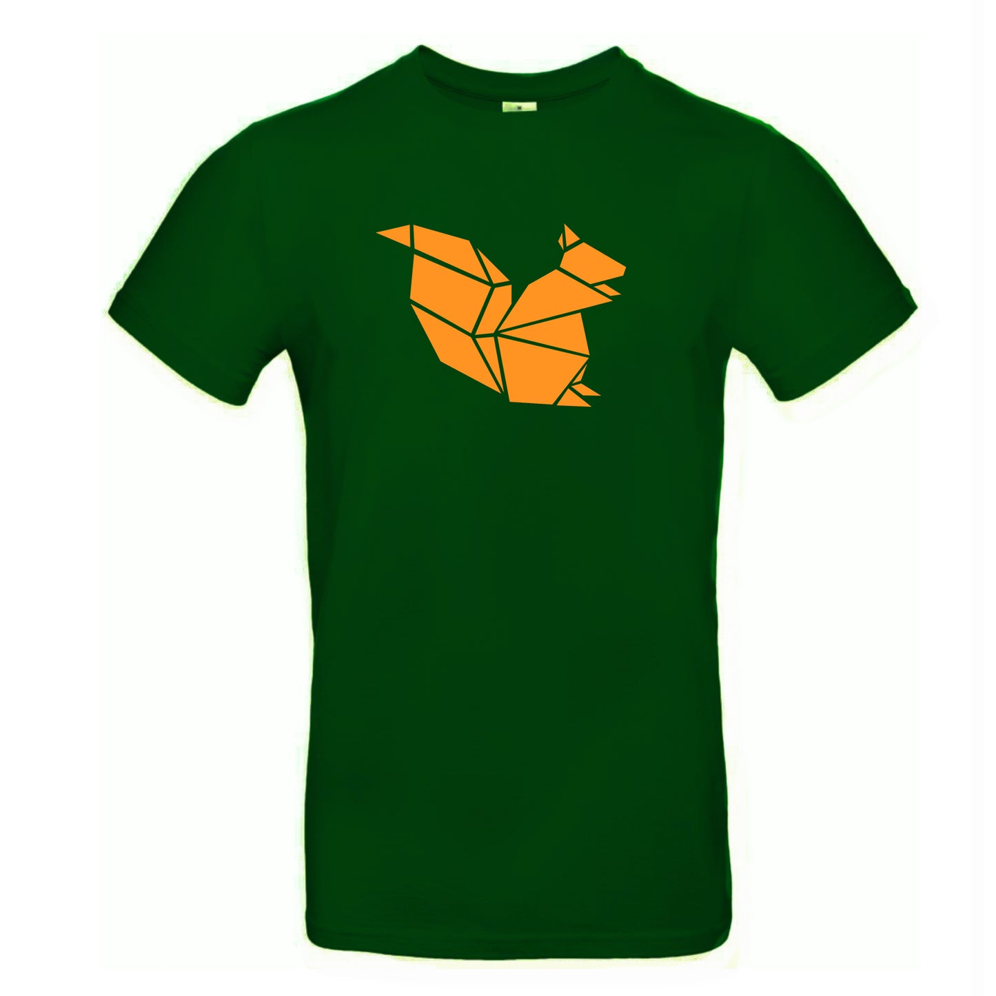 FairWear men's t-shirt 'squirrel origami' cotton