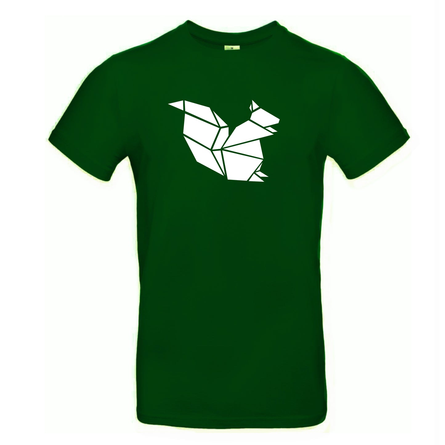 FairWear men's t-shirt 'squirrel origami' cotton