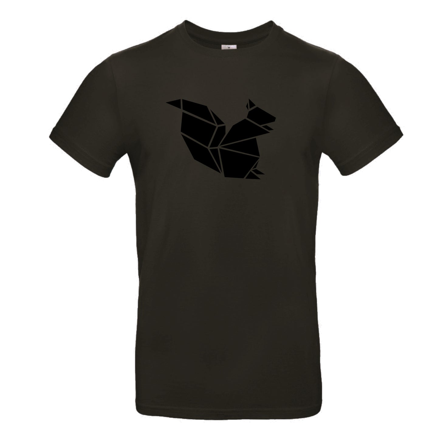 FairWear men's t-shirt 'squirrel origami' cotton