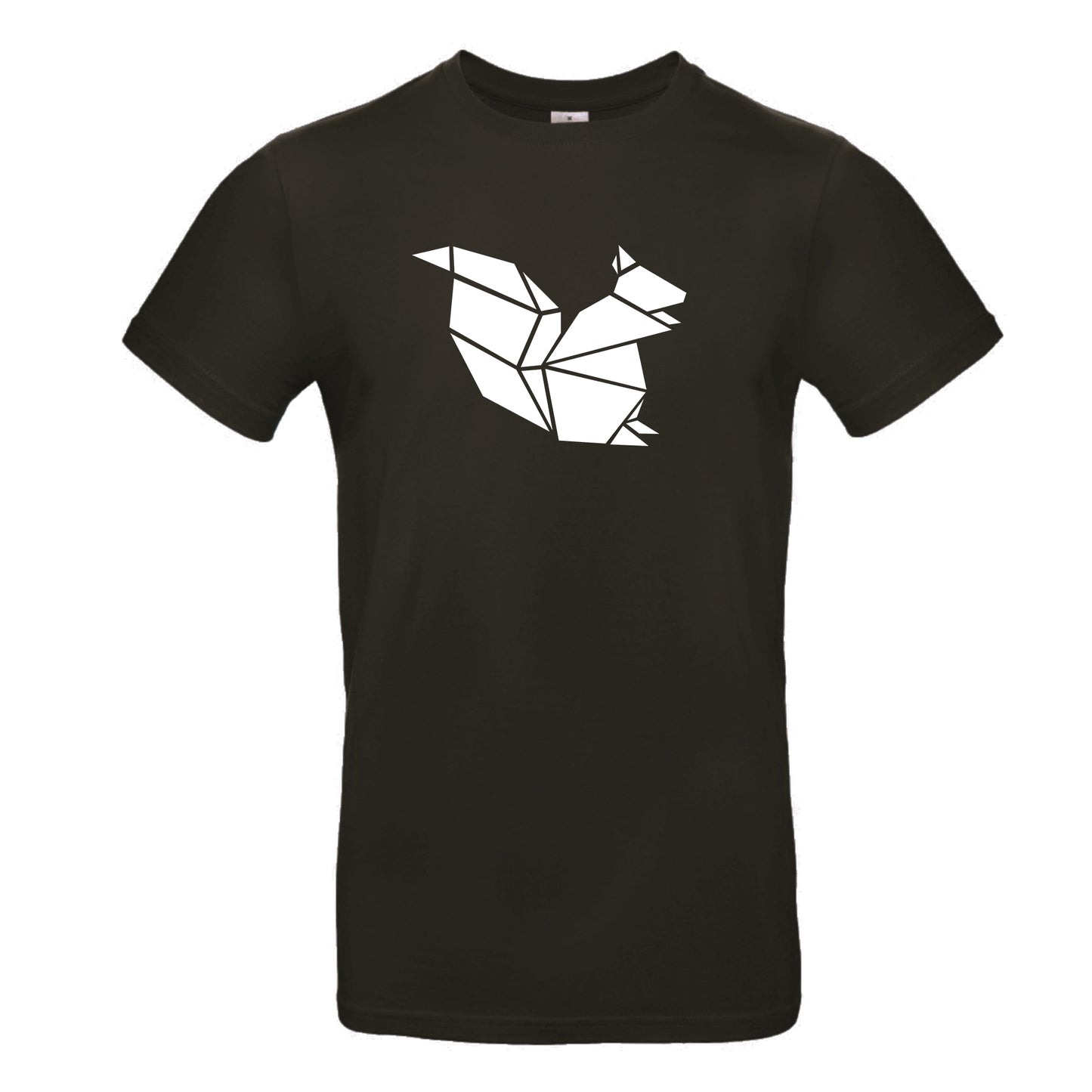 FairWear men's t-shirt 'squirrel origami' cotton