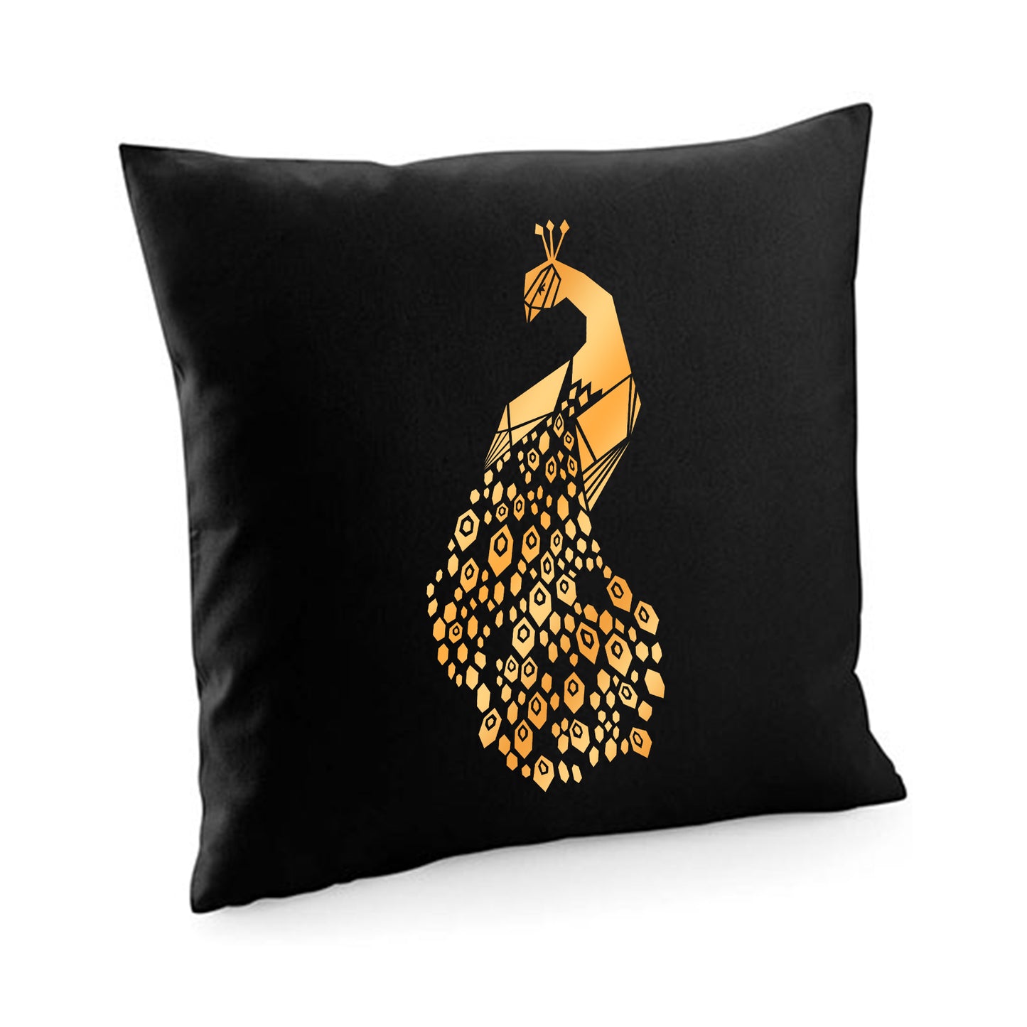 Kissenbezug / cushion cover / Motiv: Pfau origami