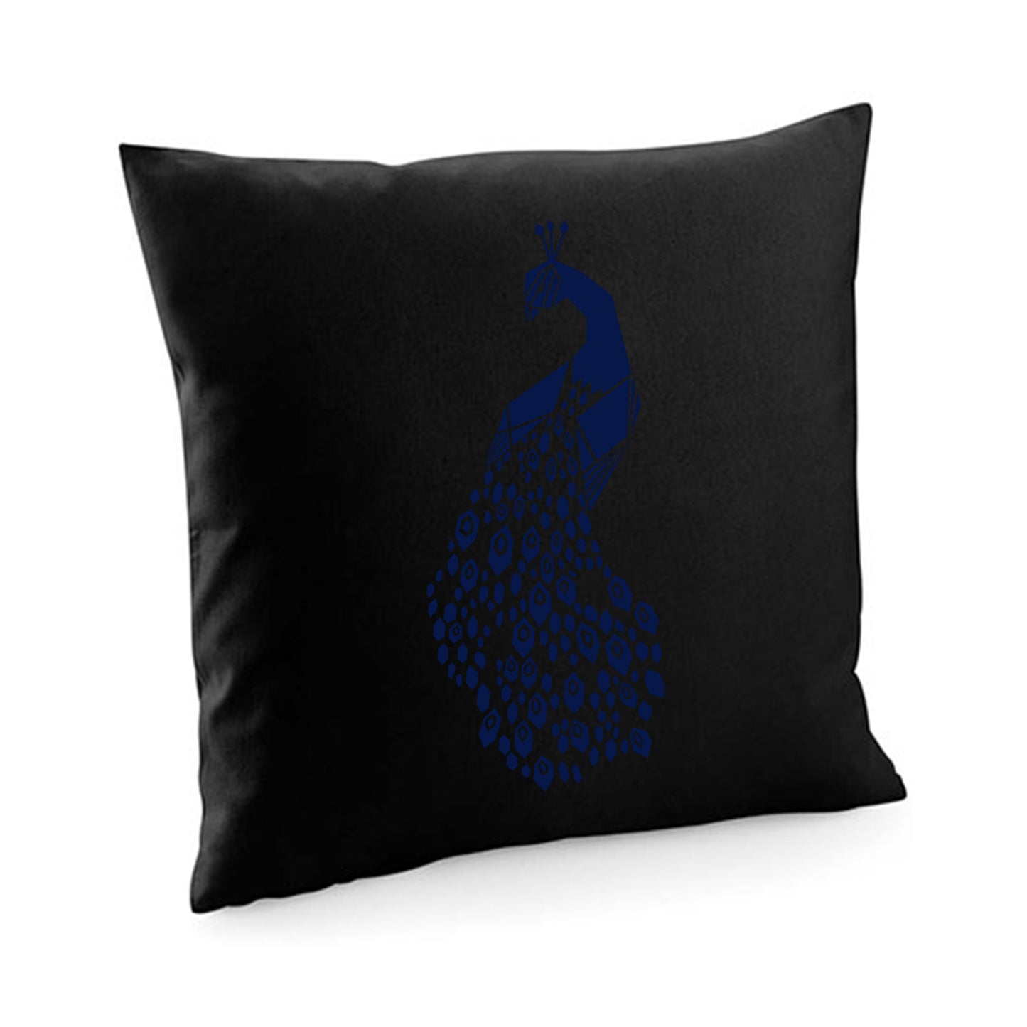 Kissenbezug / cushion cover / Motiv: Pfau origami