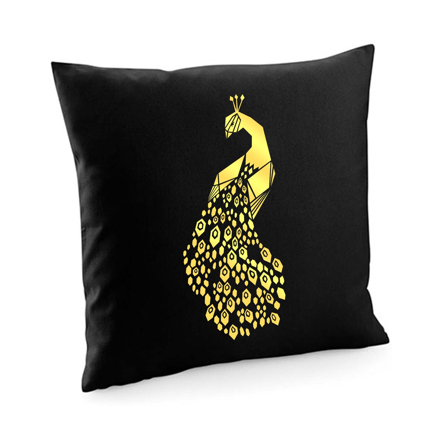 Kissenbezug / cushion cover / Motiv: Pfau origami