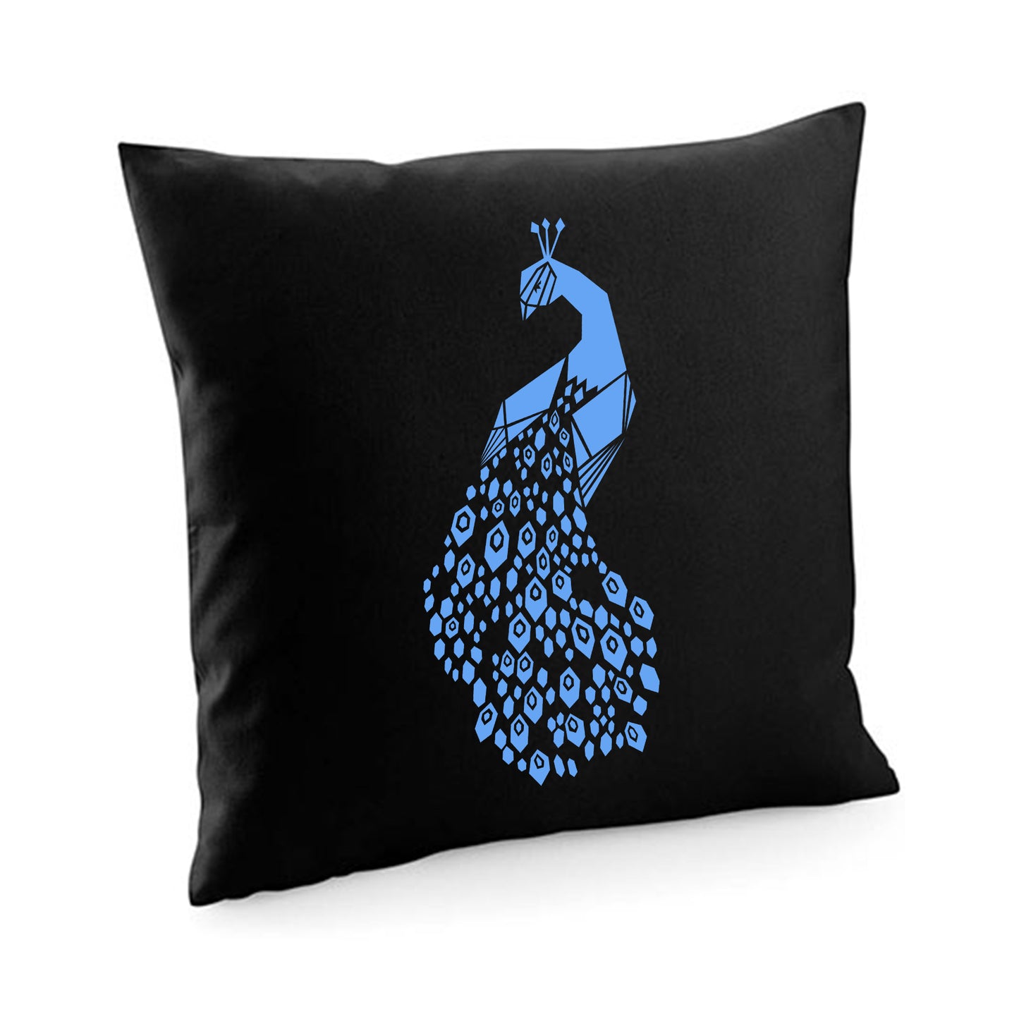 Kissenbezug / cushion cover / Motiv: Pfau origami
