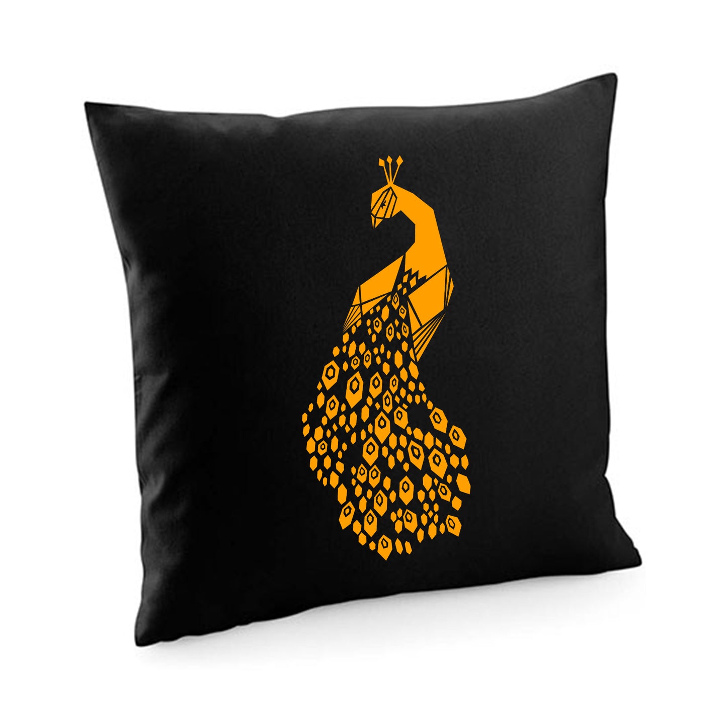 Kissenbezug / cushion cover / Motiv: Pfau origami