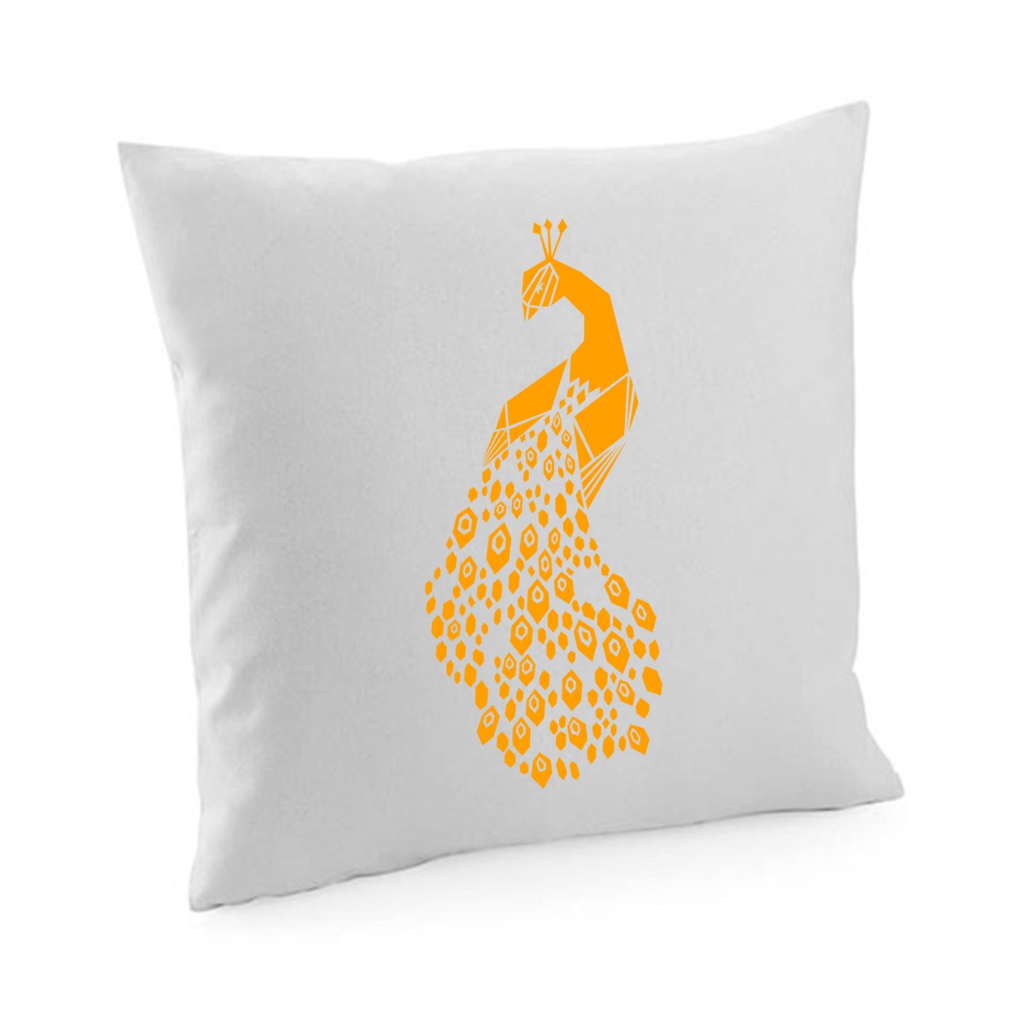 Kissenbezug / cushion cover / Motiv: Pfau origami
