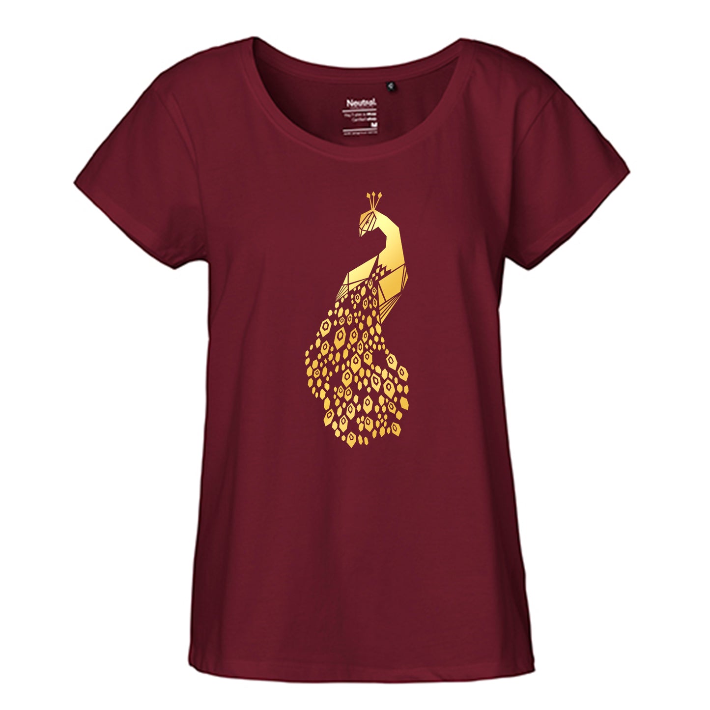 FairTrade Loose Fit Ladies T-Shirt 'Nö- Comicfigur' organic cotton