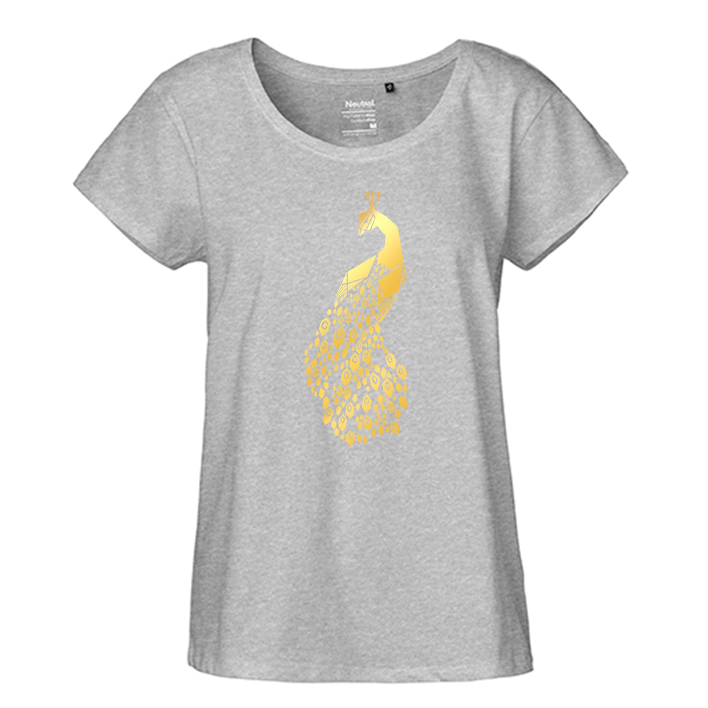 FairTrade Loose Fit Ladies T-Shirt 'Nö- Comicfigur' organic cotton
