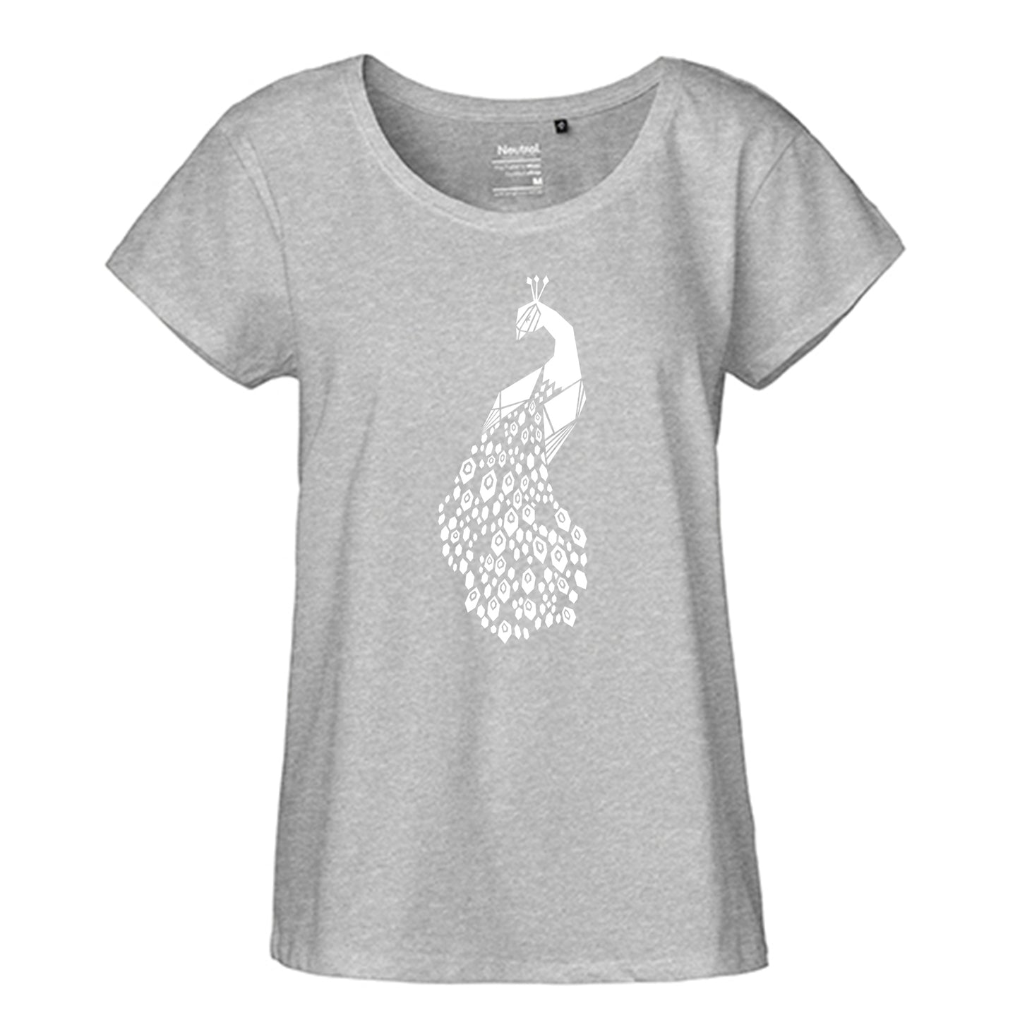 FairTrade Loose Fit Ladies T-Shirt 'Nö- Comicfigur' organic cotton