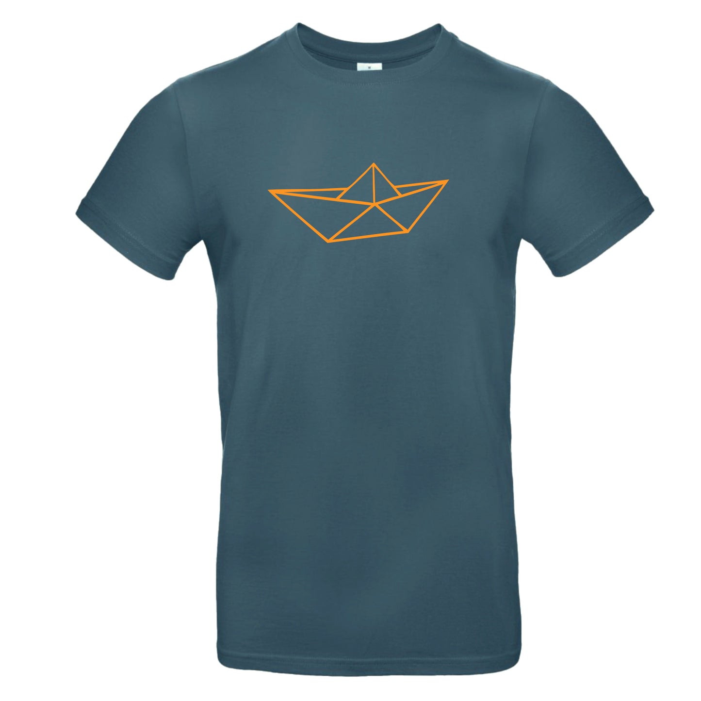 FairWear men's t-shirt 'Schiff origami' cotton