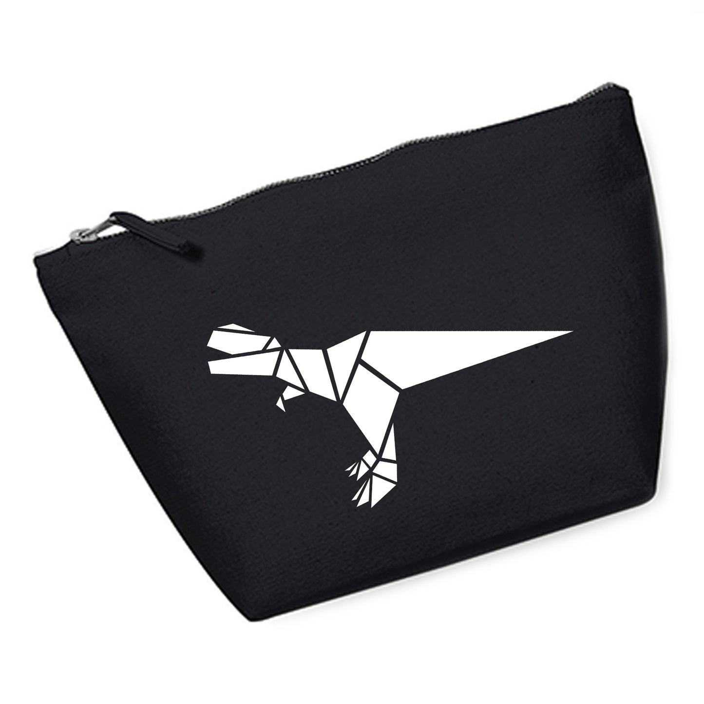 Cosmetic bag (M) 'Fuchs origami' cotton canvas