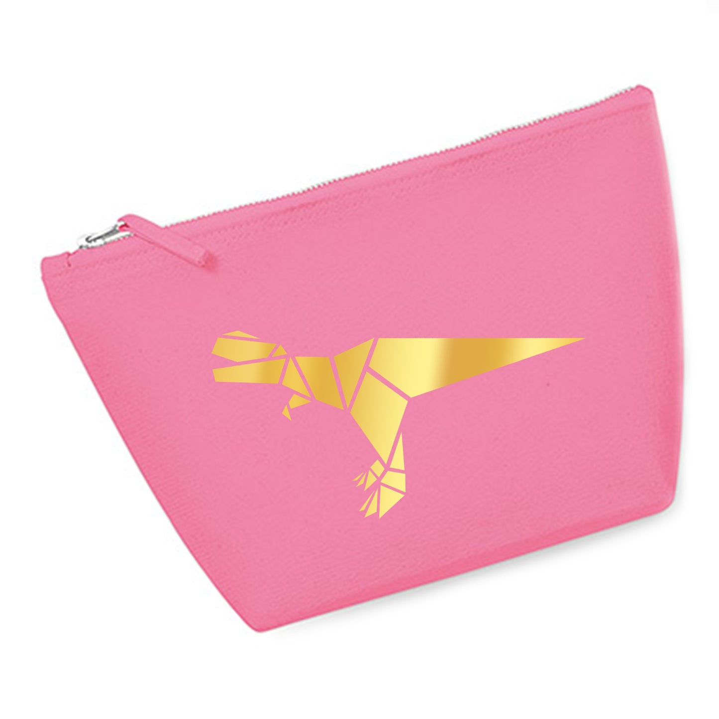 Cosmetic bag (M) 'Fuchs origami' cotton canvas