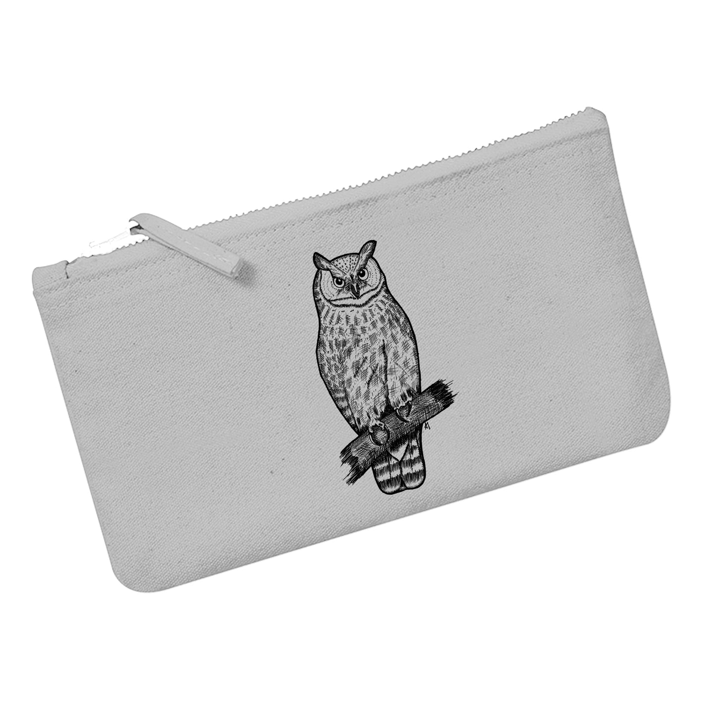 Pencil case eagle owl