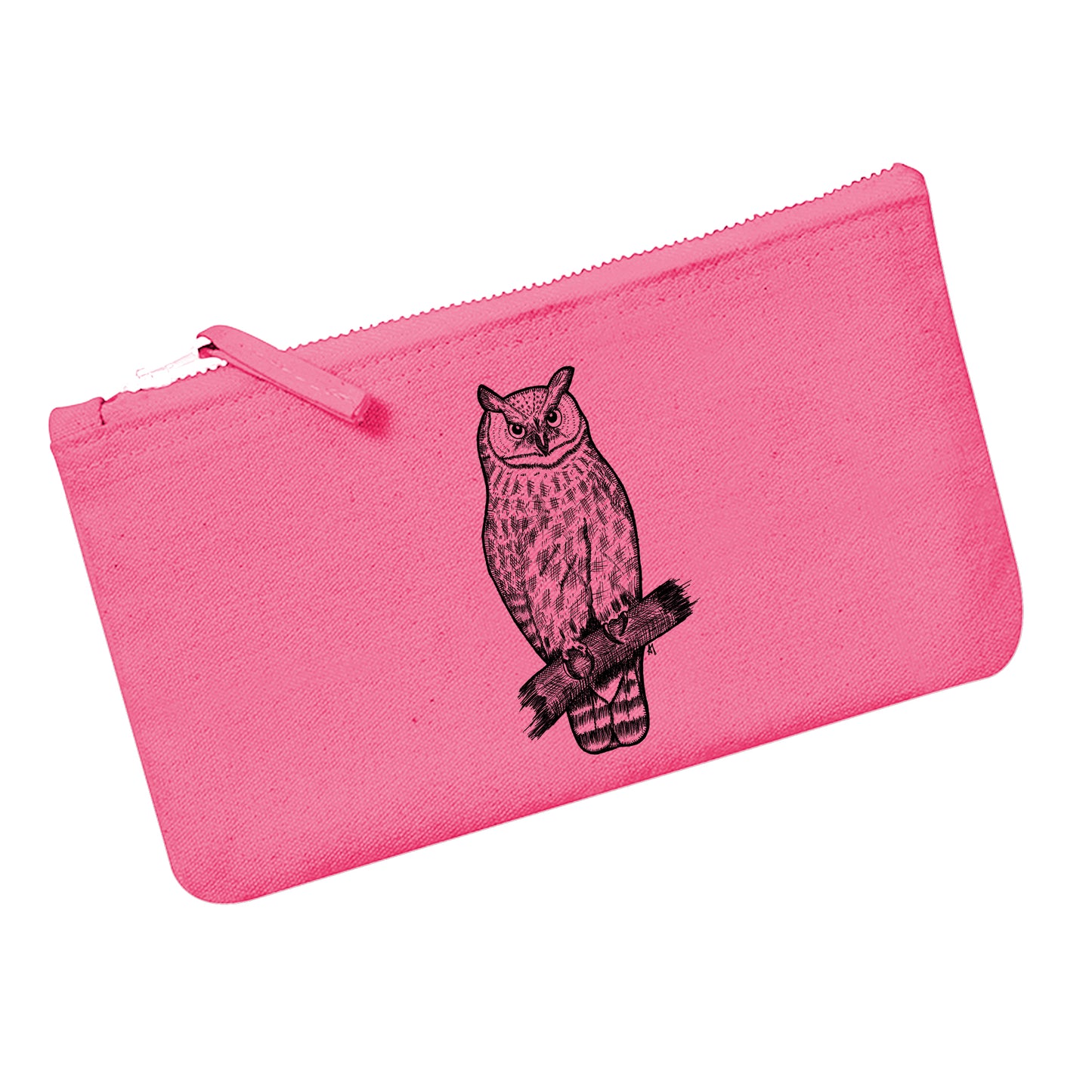 Pencil case eagle owl