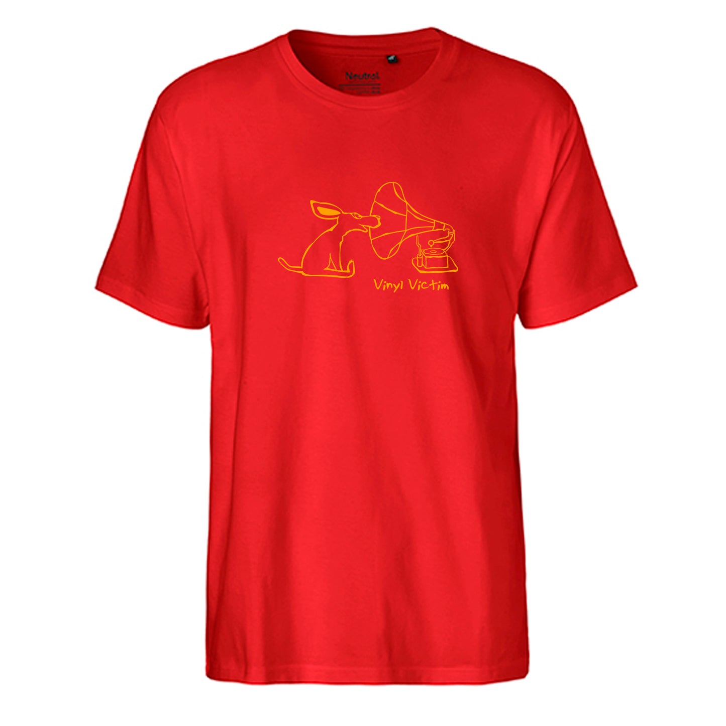 FairTrade men's t-shirt 'Deer Origami' organic cotton