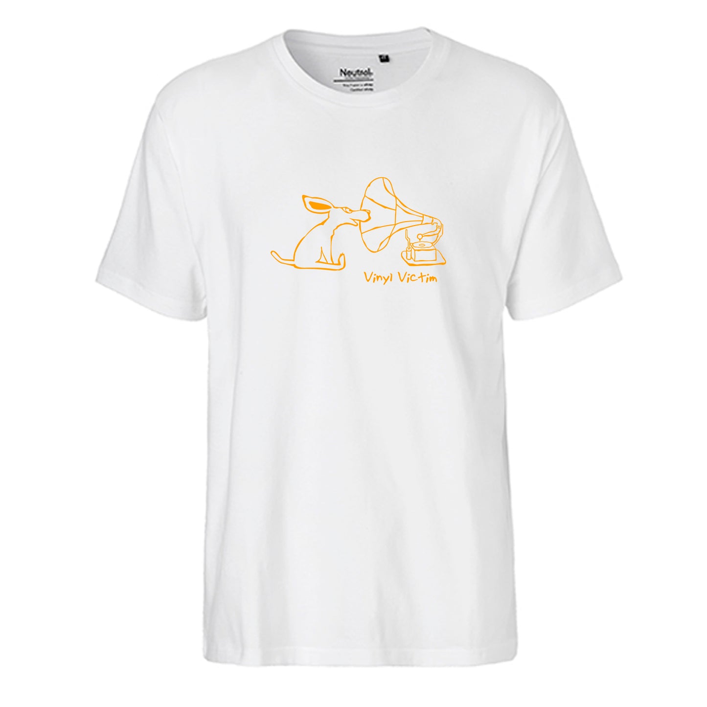 FairTrade men's t-shirt 'Deer Origami' organic cotton