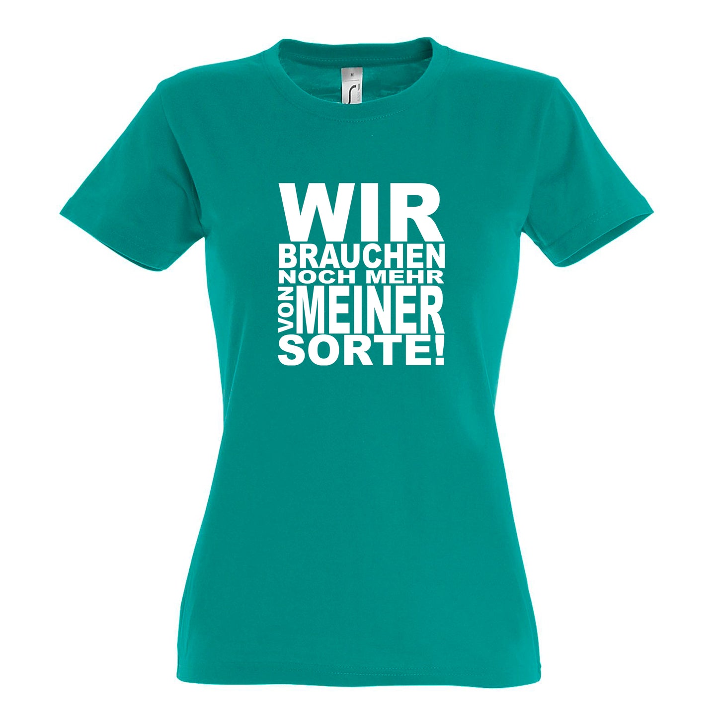 FairWear Ladies T-Shirt 'We need more of my kind!' cotton