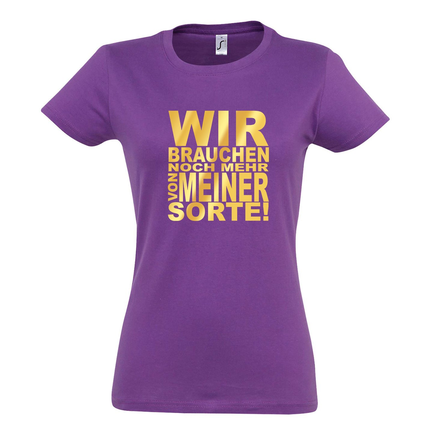 FairWear Ladies T-Shirt 'We need more of my kind!' cotton