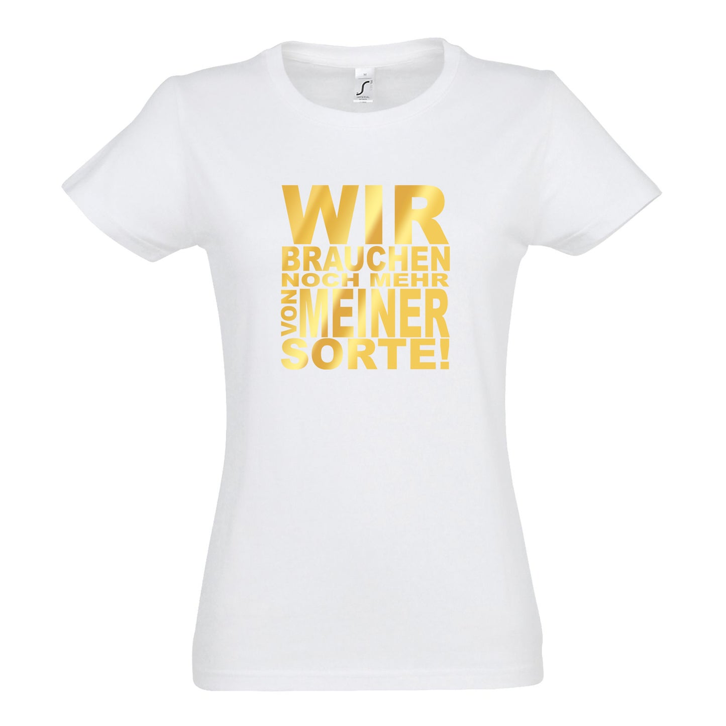 FairWear Ladies T-Shirt 'We need more of my kind!' cotton