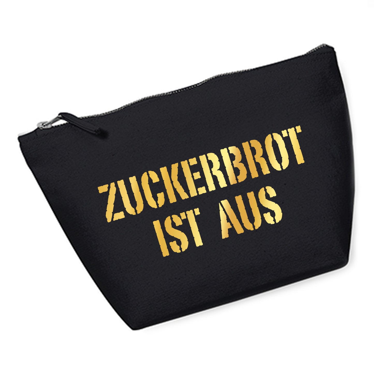 Cosmetic bag (M) 'Fuchs origami' cotton canvas