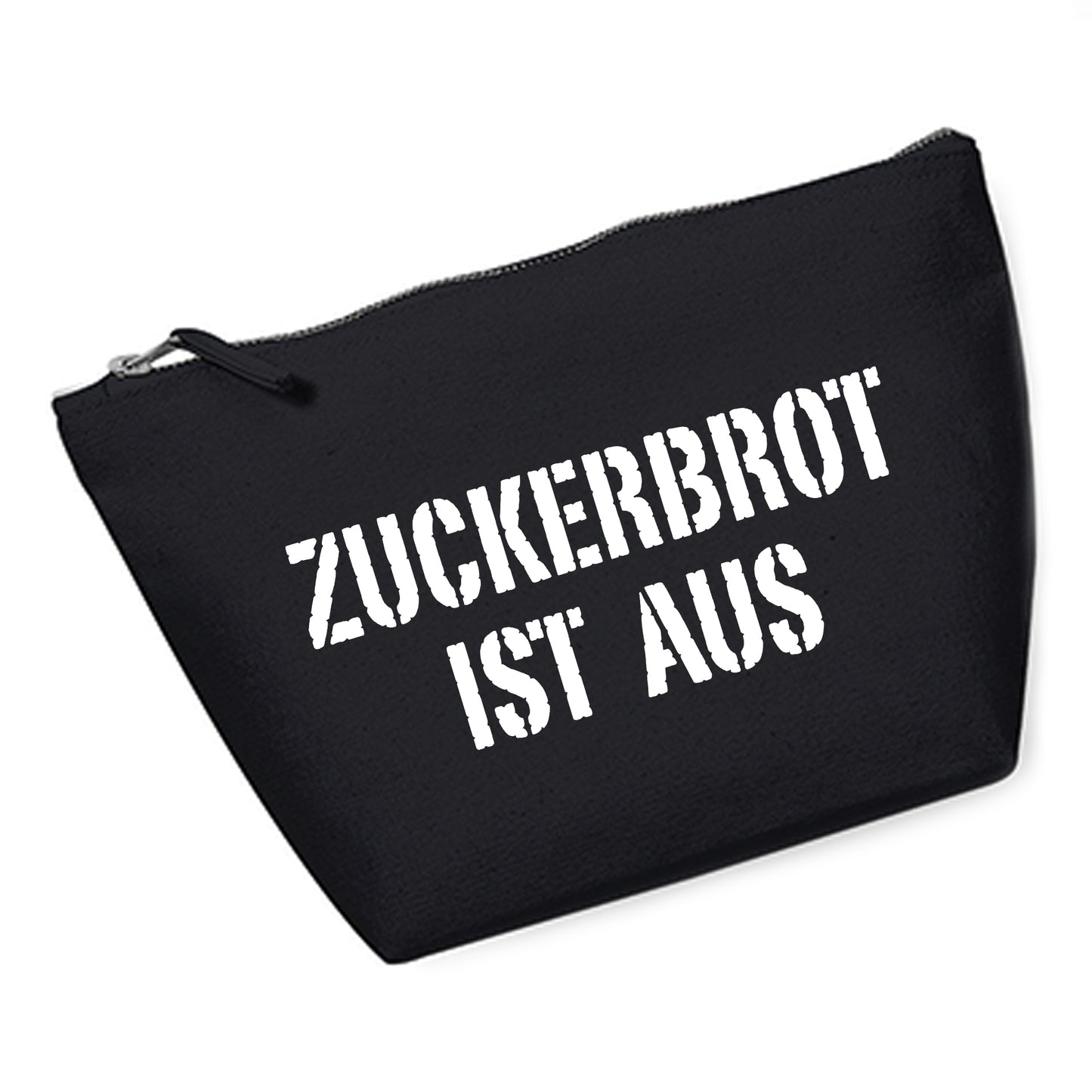 Cosmetic bag (M) 'Fuchs origami' cotton canvas