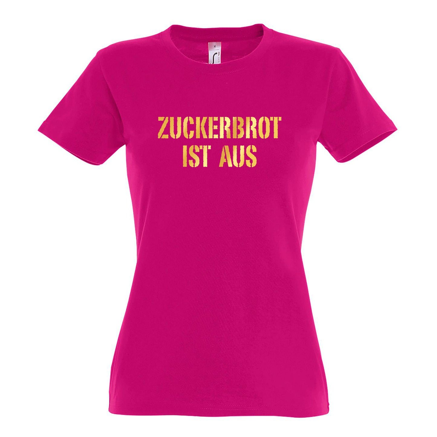 FairWear Women's T-Shirt 'SUGAR BREAD IS OUT!' cotton