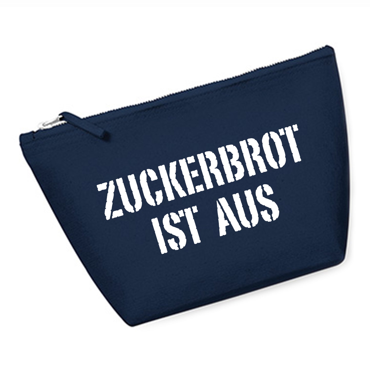 Cosmetic bag (M) 'Fuchs origami' cotton canvas