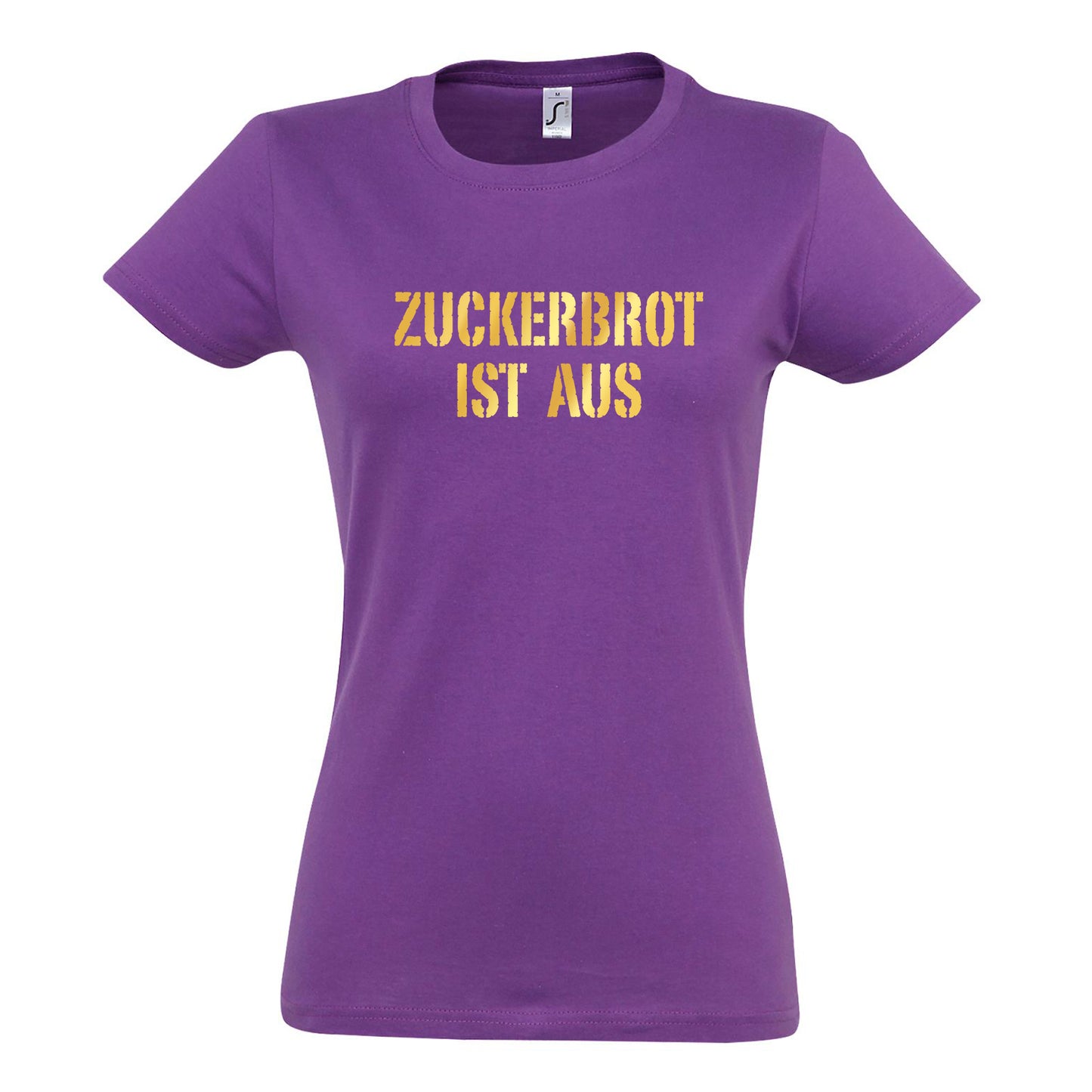 FairWear Women's T-Shirt 'SUGAR BREAD IS OUT!' cotton