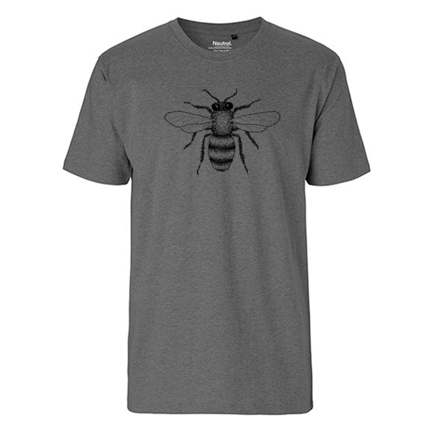 FairTrade men's t-shirt 'astronaut drawn - cartoon character' organic cotton
