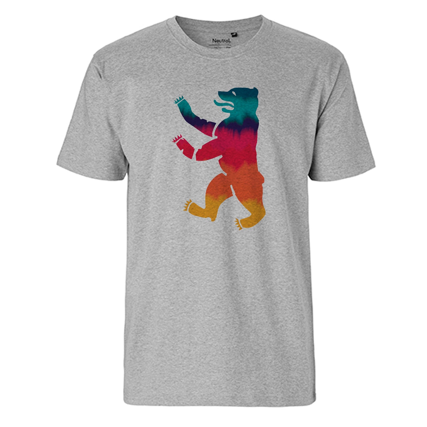 FairTrade men's t-shirt 'astronaut drawn - cartoon character' organic cotton