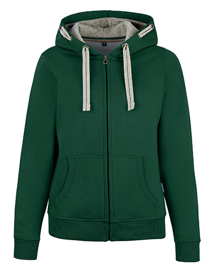 Zip-Hoodie Damen Basisc