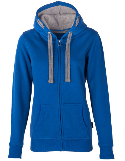 Zip-Hoodie Damen Basisc