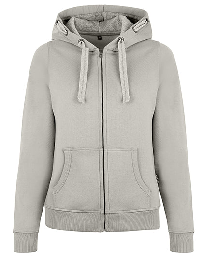 Zip-Hoodie Damen Basisc