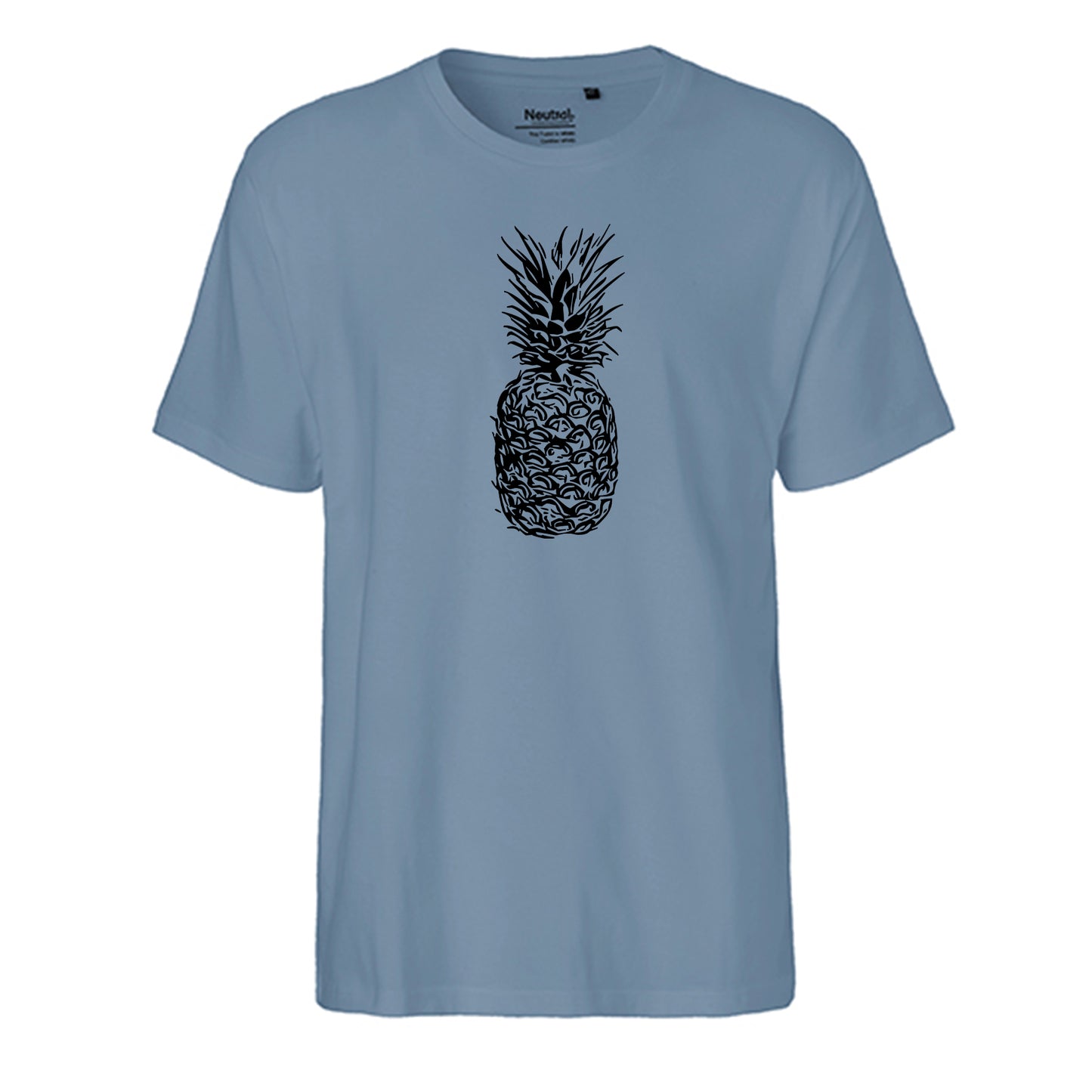 FairTrade Herren T-Shirt 'Ananas' Bio-Baumwolle